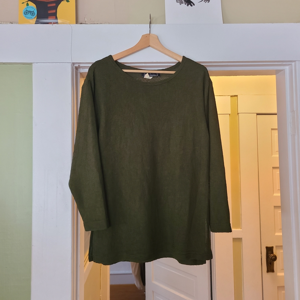 Daniel Hechter Forest Green Women's Blouse
